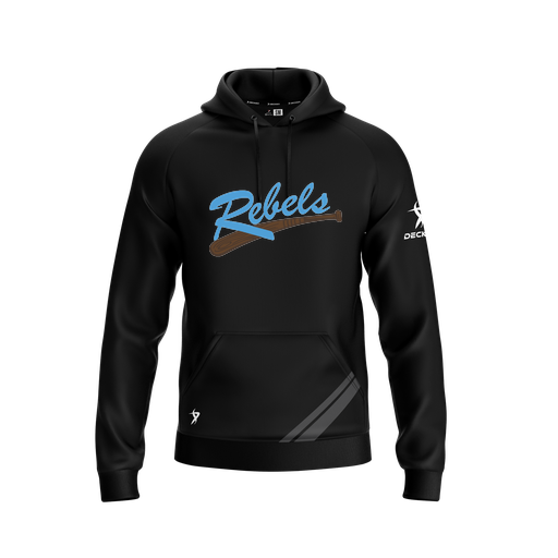 [FOLHSMBK-YXS-LOGO1] Decker Summit Hoodie (Youth XS, Black, Logo 1)