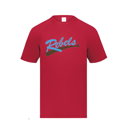 [2790.083.S-LOGO1] Men's Smooth Sport T-Shirt (Adult S, Red, Logo 1)