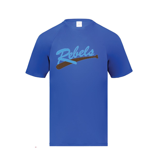 [2790.060.S-LOGO1] Men's Smooth Sport T-Shirt (Adult S, Royal, Logo 1)