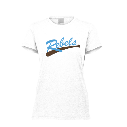 [FTSCUBWH-FAXS-LOGO1] Decker Women's Tri-Blend T-Shirt - Short Sleeve (Female Adult XS, White, Logo 1)