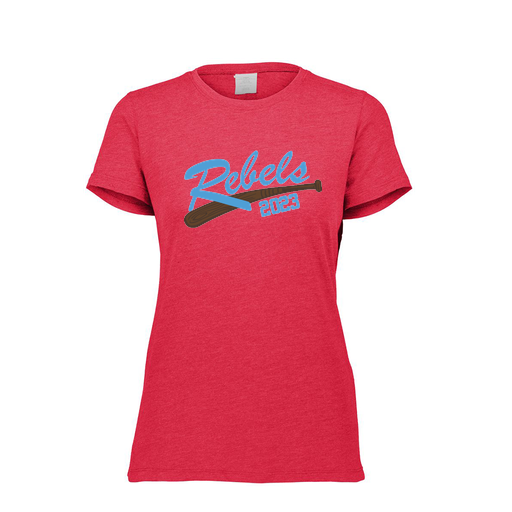 [FTSCUBRD-FAXS-LOGO2] Ladies Ultra-blend T-Shirt (Female Adult XS, Red, Logo 2)