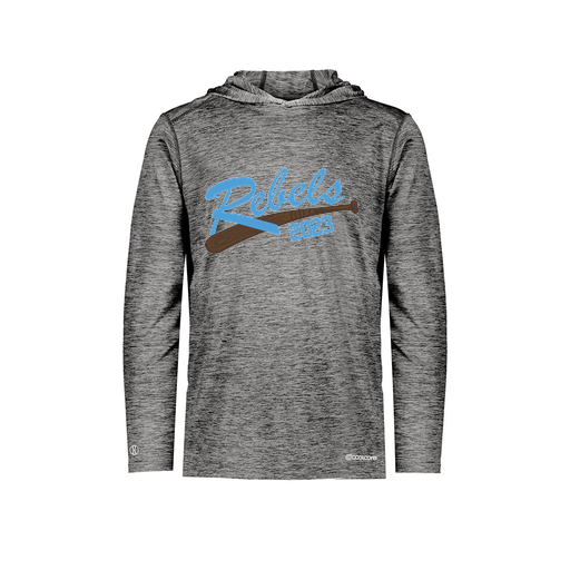 [FOLHCGBK-AS-LOGO2] Men's Charge Hoodie (Adult S, Black, Logo 2)