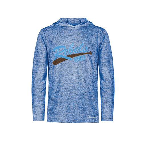 [FOLHCGRY-AS-LOGO2] Decker Men's Charge Hoodie (Adult S, Royal, Logo 2)